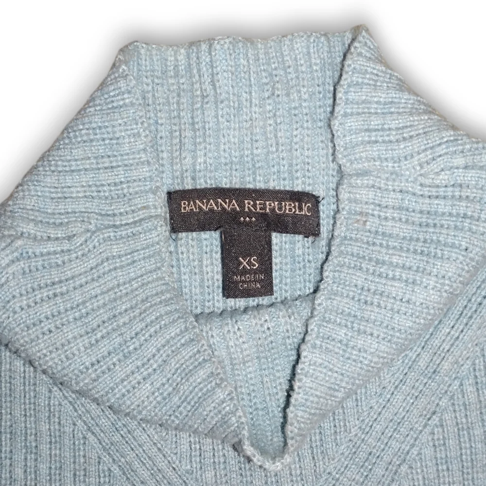 Banana Republic Light Green Mock Turtleneck Sweater | Size XS - Picture 8 of 11